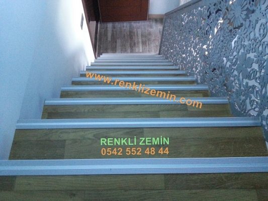 Ahşap Görünümlü Pvc Merdiven Kaplaması