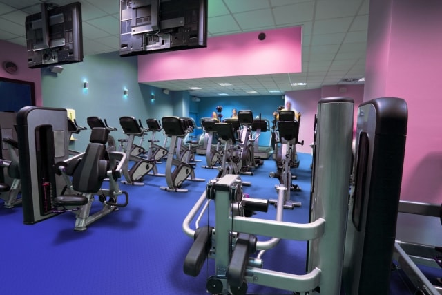 fitness spor salonu yer-döşemesi