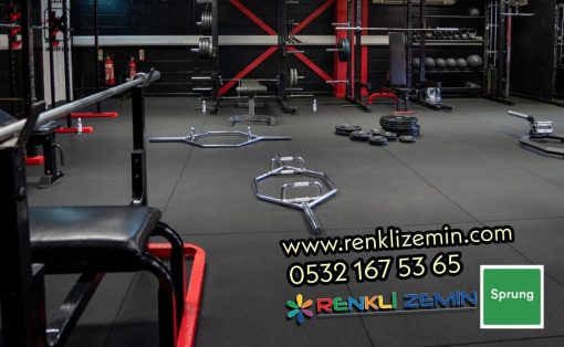 Spor Salonu Kauçuk Kaplama - Görsel 3