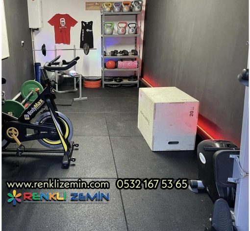 Spor Salonu Kauçuk Kaplama - Görsel 2