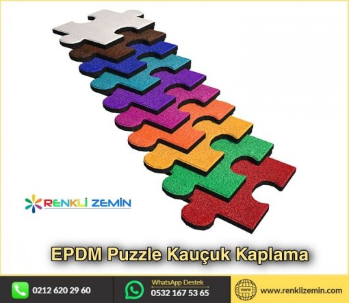 Puzzle Kauçuk Kaplama - Görsel 2