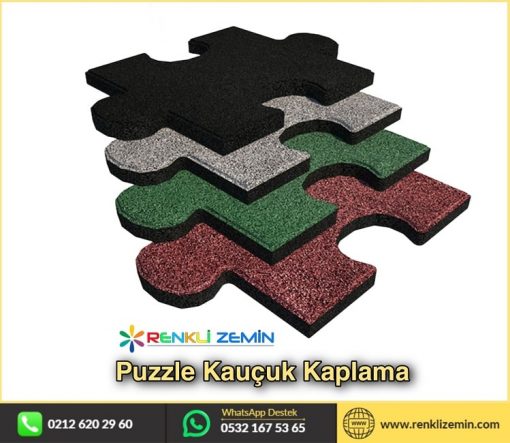 Puzzle Kauçuk Kaplama